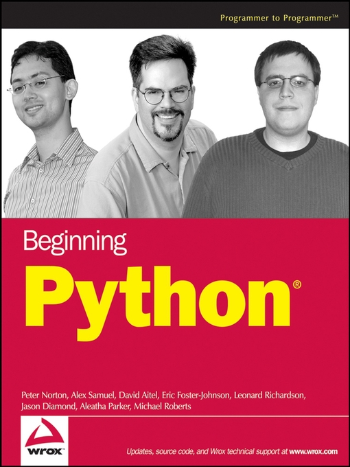 Title details for Beginning Python by Peter C. Norton - Wait list
